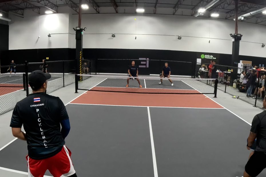 pickleball topspin lob